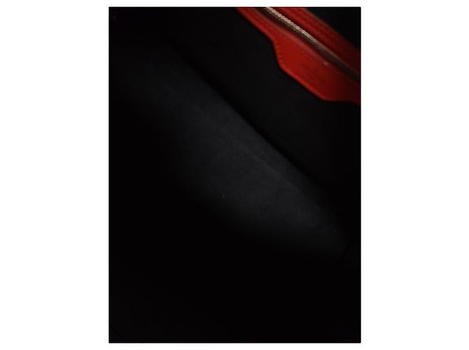 Louis Vuitton Borsa Keepall Epi con Logo Supreme Rosso - vista 4