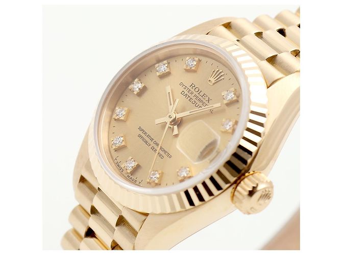 Rolex Datejust in oro da donna Original Ten-Point Diamond D'oro - vista 10