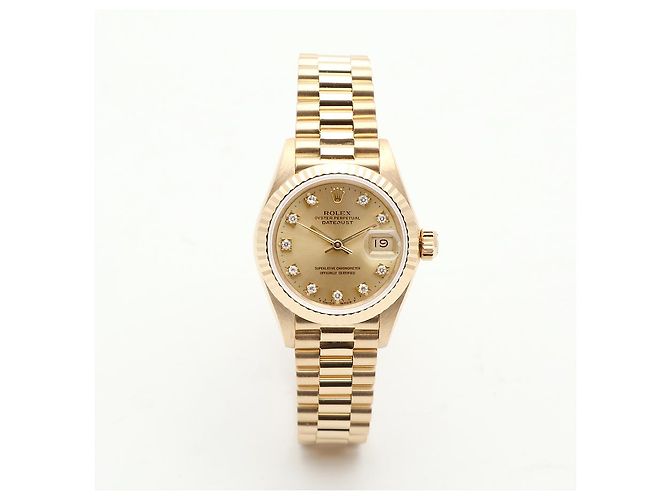 Rolex Datejust in oro da donna Original Ten-Point Diamond D'oro - vista 13