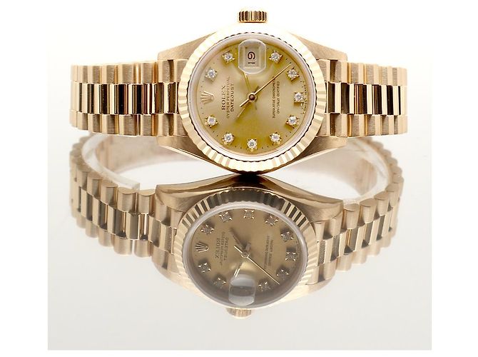 Rolex Datejust in oro da donna Original Ten-Point Diamond D'oro - vista 18