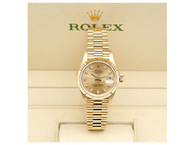 Rolex Datejust in oro da donna Original Ten-Point Diamond D'oro - vista 23