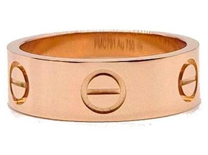 Cartier Anello Love Rosa - vista 3