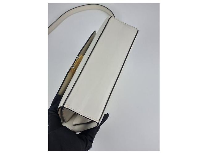Gucci Borsa a Spalla Jumi Small Crossbody Bianco - vista 10