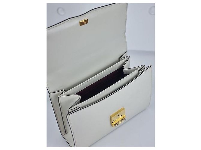 Gucci Borsa a Spalla Jumi Small Crossbody Bianco - vista 11