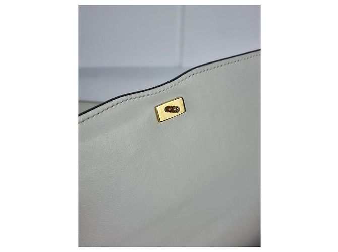 Gucci Borsa a Spalla Jumi Small Crossbody Bianco - vista 13