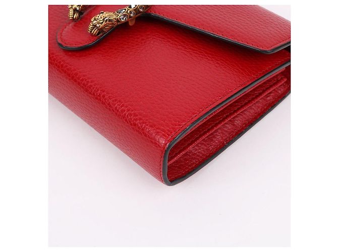Gucci Borsa a tracolla Dionysus Red WOC Rosso - vista 10