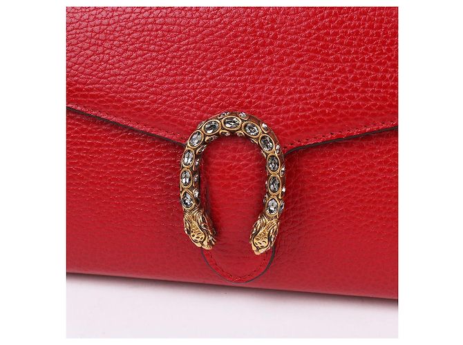 Gucci Borsa a tracolla Dionysus Red WOC Rosso - vista 3