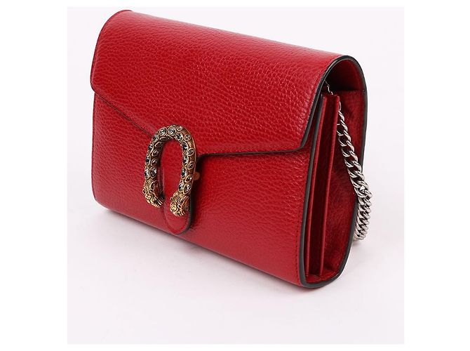 Gucci Borsa a tracolla Dionysus Red WOC Rosso - vista 4