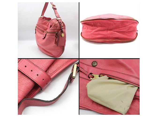 Mulberry Borsa a tracolla hobo Marvel in pelle rosa - vista 6