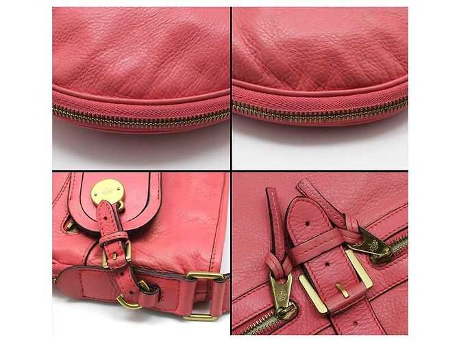 Mulberry Borsa a tracolla hobo Marvel in pelle rosa - vista 7