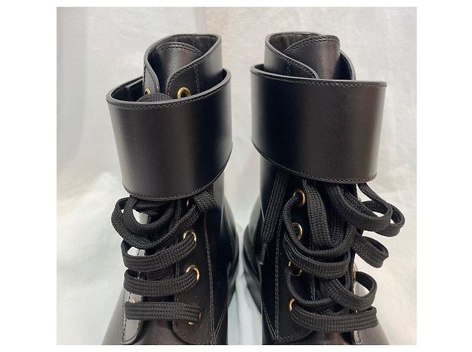 Louis Vuitton Botines planos Wonderland Laser Plata - vista 2
