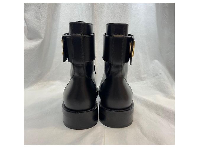 Louis Vuitton Botines planos Wonderland Laser Plata - vista 4