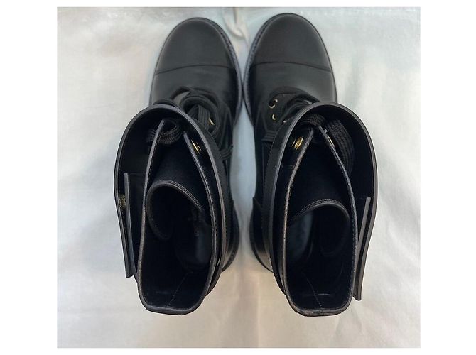 Louis Vuitton Botines planos Wonderland Laser Plata - vista 5