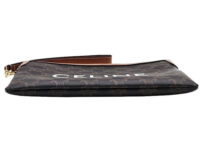 Céline Pochette Triomphe Small Strap Negro - vista 7