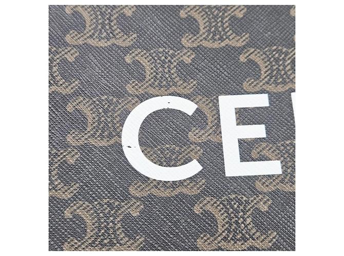 Céline Pochette Triomphe Small Strap Negro - vista 8