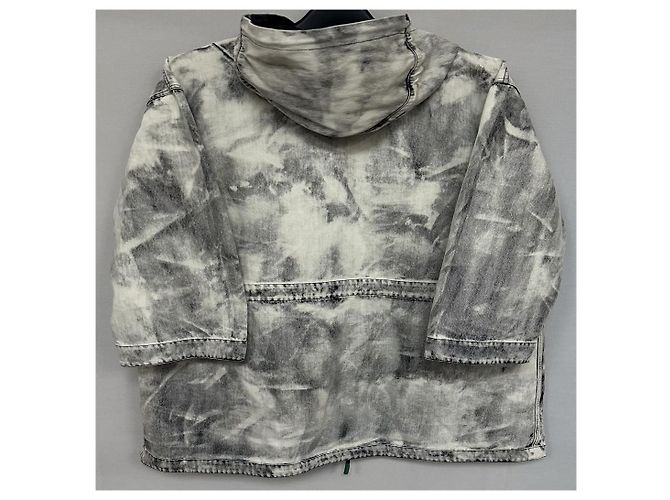 Off White Virgil Abloh Gablichite Denim Parka Braun - Ansicht 2
