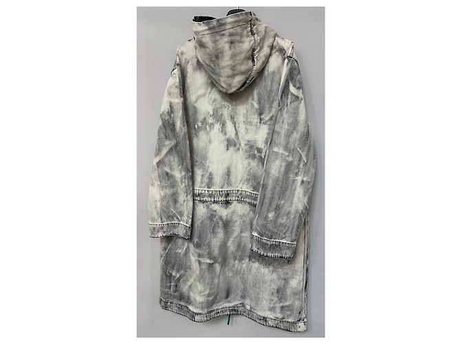 Off White Virgil Abloh Gablichite Denim Parka Braun - Ansicht 5