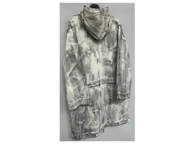 Off White Virgil Abloh Gablichite Denim Parka Braun - Ansicht 6