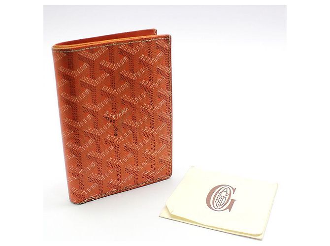 Goyard Cartera Moliere Medium Naranja - vista 2