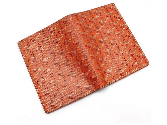 Goyard Cartera Moliere Medium Naranja - vista 5