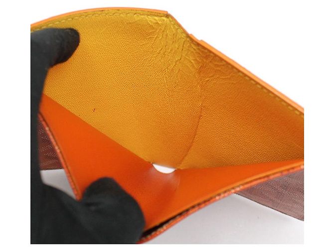 Goyard Cartera Moliere Medium Naranja - vista 7