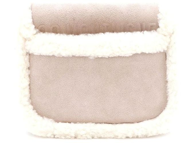 Dior Piccola borsa Bobby in shearling beige, borsa a tracolla e borsa crossbody Marrone - vista 3