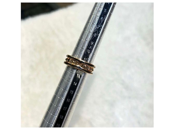 Bulgari Anello Lock Band in oro rosa - vista 7