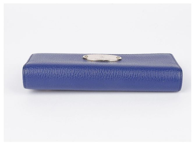 Mulberry Cartera larga de cuero azul - vista 5