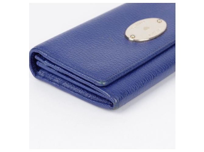 Mulberry Cartera larga de cuero azul - vista 8