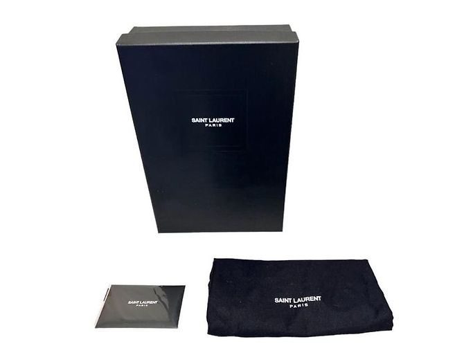 Saint Laurent Mini borsa a tracolla Monogram Blogger Rosa chiaro - vista 10