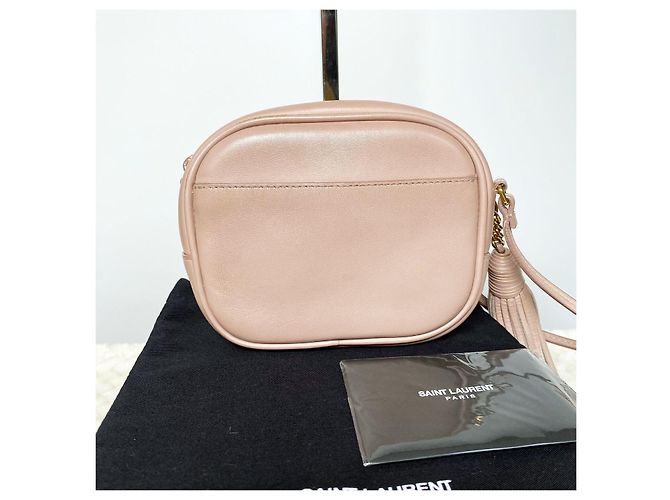 Saint Laurent Mini borsa a tracolla Monogram Blogger Rosa chiaro - vista 3