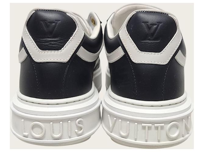 Louis Vuitton Timeout Monogram Sneaker Schwarz Weiß - Ansicht 7
