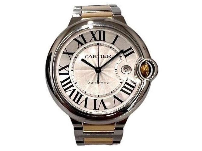 Cartier Ballon Bleu Combination Uhr Large Golden - Ansicht 3