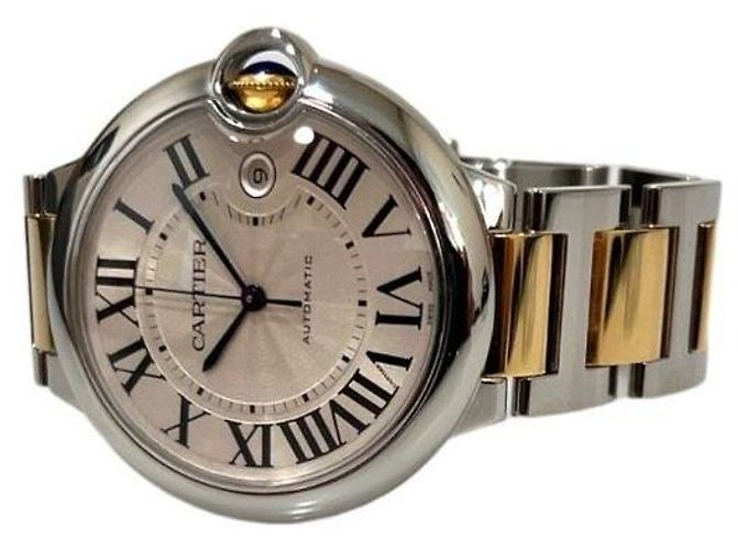Cartier Ballon Bleu Combination Uhr Large Golden - Ansicht 6