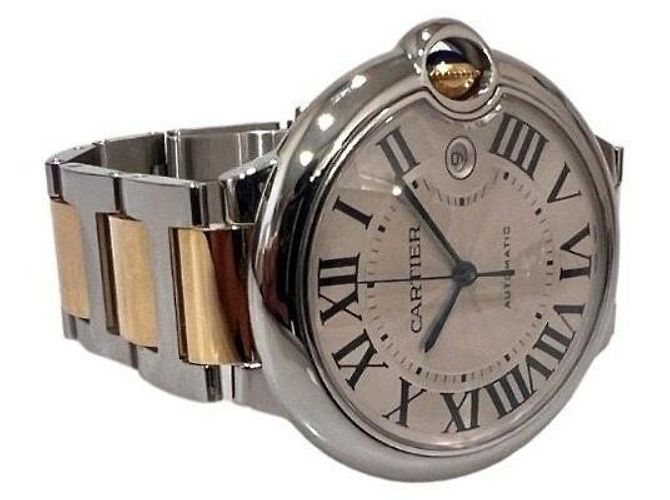 Cartier Ballon Bleu Combination Uhr Large Golden - Ansicht 8