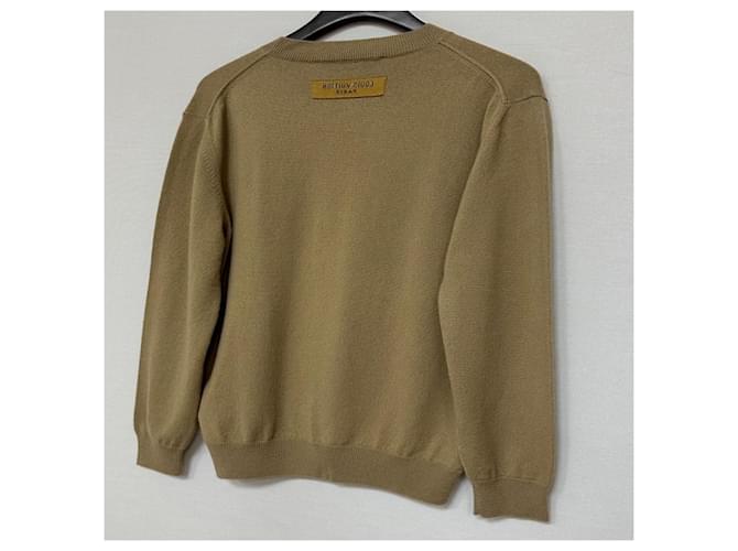 Louis Vuitton Embossed LV Kaschmir-Crewneck-Strickpullover Golden - Ansicht 6