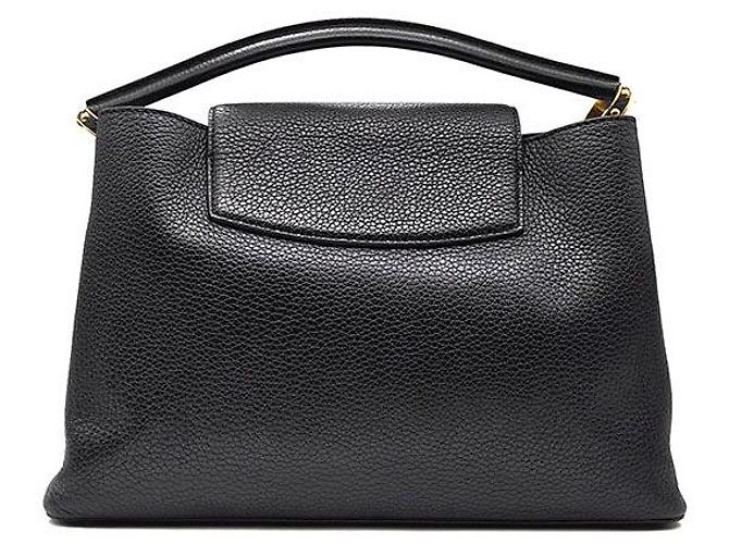 Louis Vuitton Capucines MM Preto - vista 3