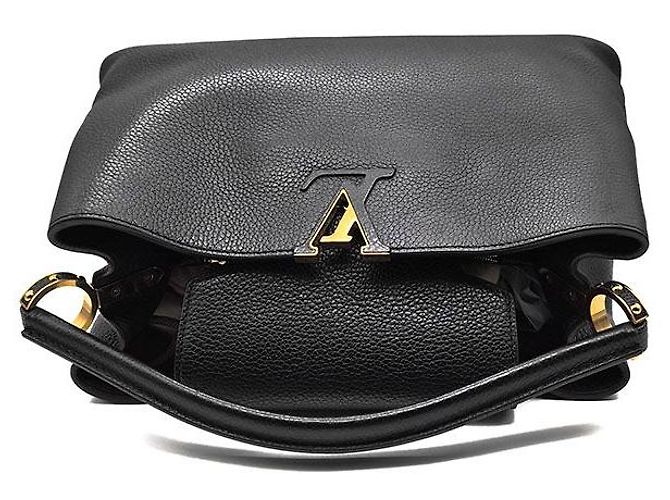 Louis Vuitton Capucines MM Preto - vista 6