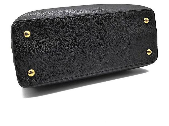 Louis Vuitton Capucines MM Preto - vista 7