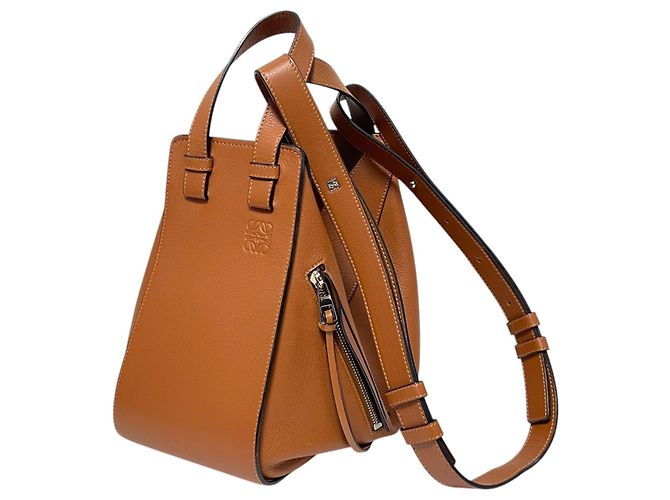 Loewe Bolso Tote y Bolso de Hombro Hammock Small Tan - vista 3