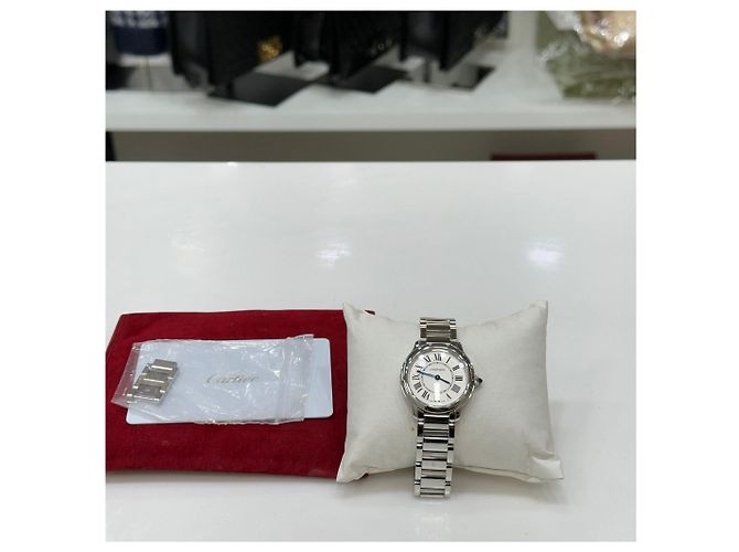 Cartier Reloj Must Longue de acero Multicolor - vista 3