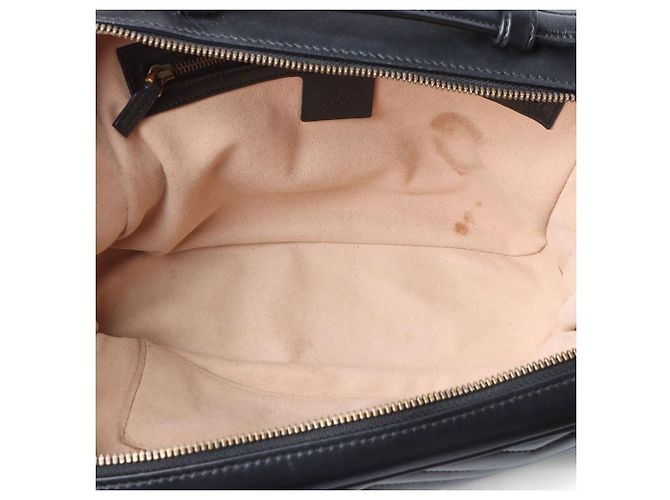 Gucci Borsa GG Marmont Matelassé con manico e tracolla Nero - vista 7