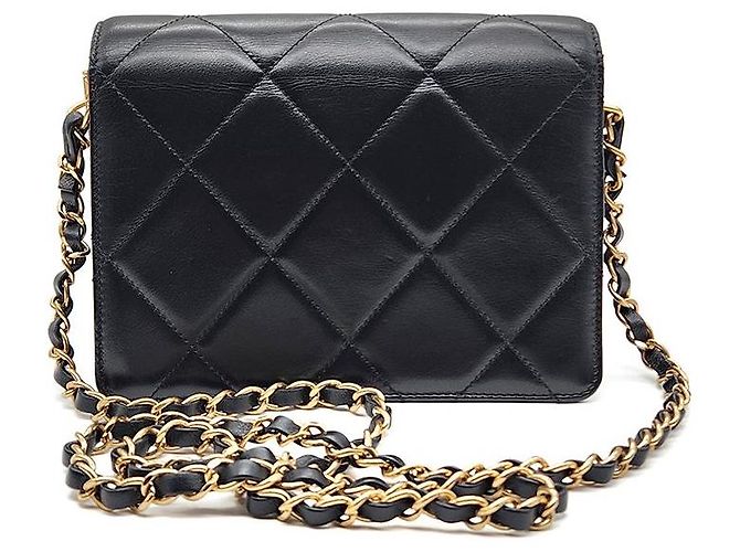 Chanel Strass Mini Flap Bag Schwarz - Ansicht 3