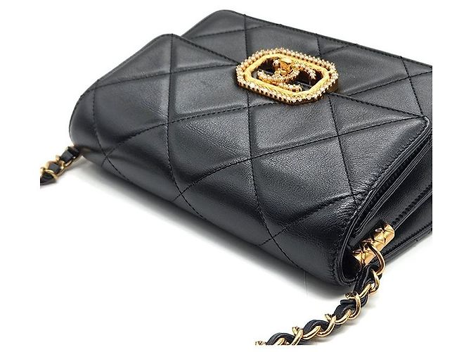 Chanel Strass Mini Flap Bag Schwarz - Ansicht 6