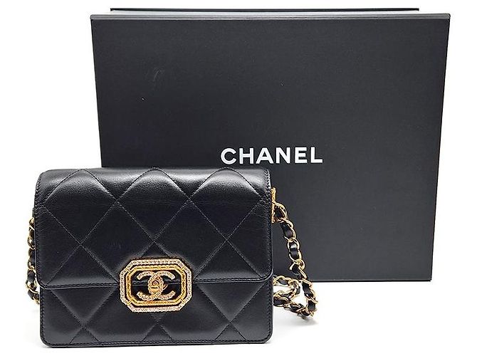 Chanel Strass Mini Flap Bag Schwarz - Ansicht 9
