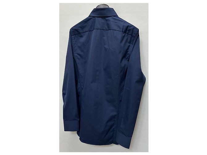 Gucci Camisa de popelina de algodón con doble bordado Negro - vista 5