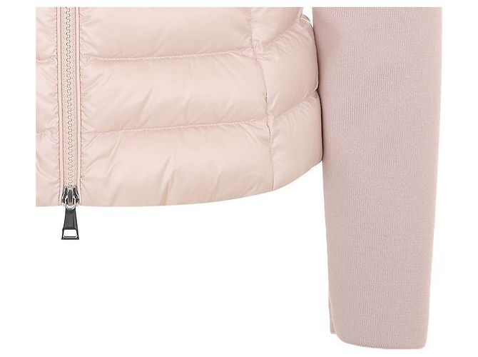 Cárdigan con cremallera de mezcla de lana acolchado Moncler - vista 9