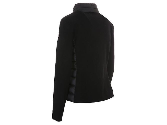 Moncler gesteppter Cardigan aus Wollmischung mit Reißverschluss - Ansicht 5