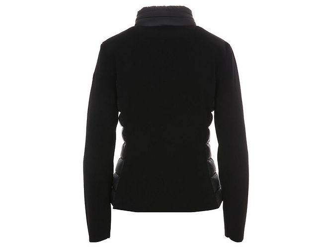 Moncler gesteppter Cardigan aus Wollmischung mit Reißverschluss - Ansicht 6