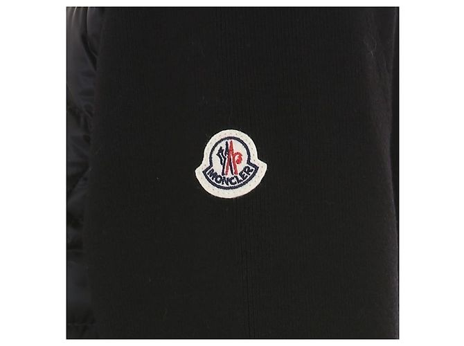 Moncler gesteppter Cardigan aus Wollmischung mit Reißverschluss - Ansicht 8